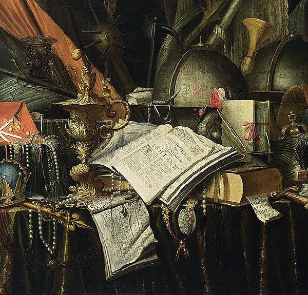 Evert Collier Vanitas Still-Life oil painting image